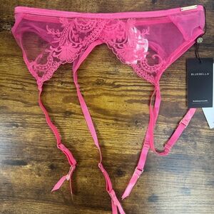 Bluebella pink Lace Adjustable Garter Belt Lingerie-US SIze:6 (Small)/EU 36 NWT